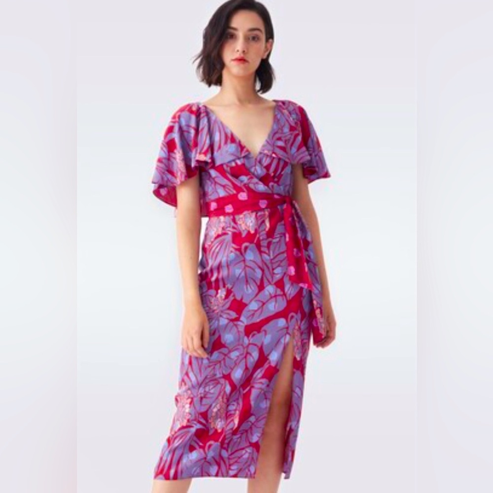 Diane Von Furstenberg Palm Dress